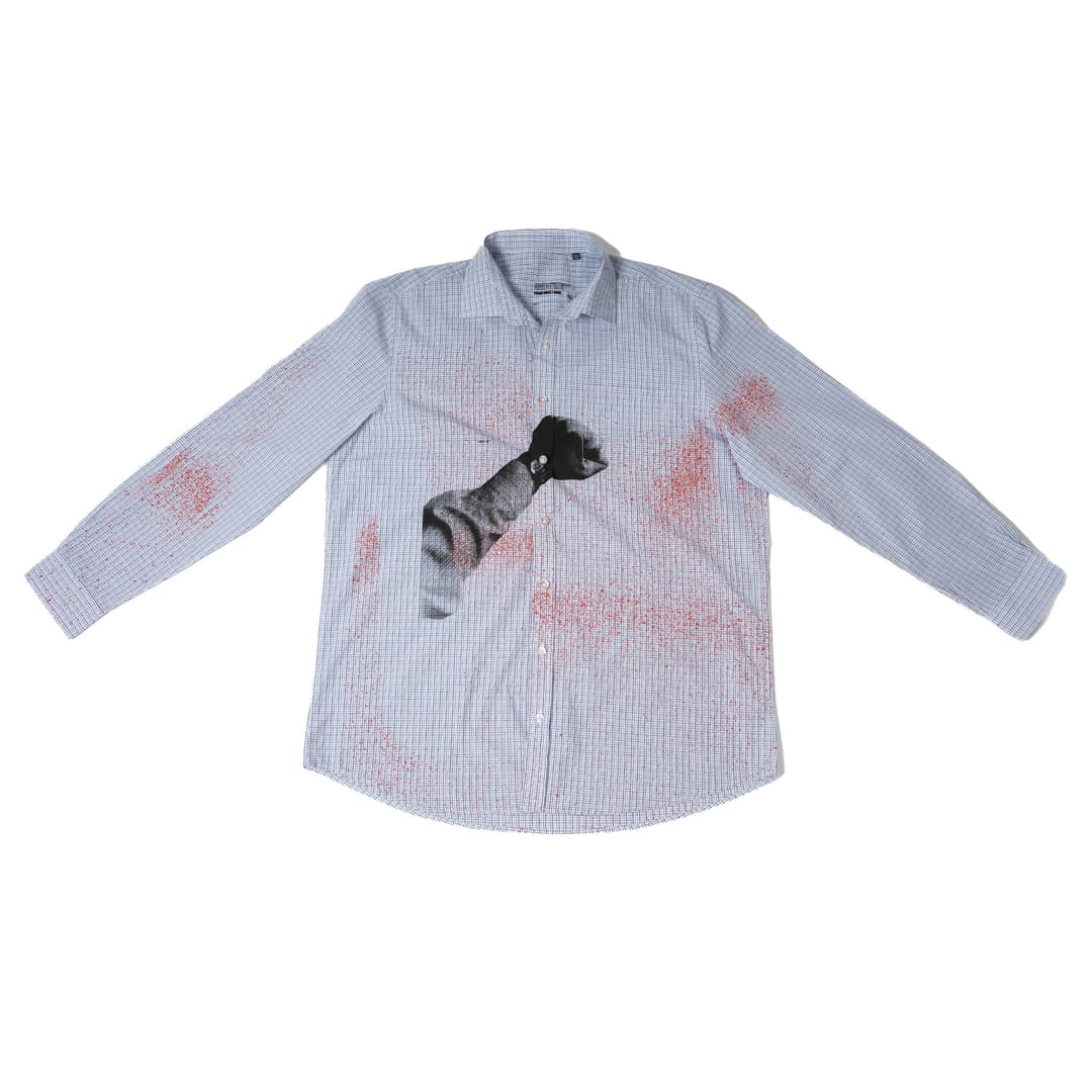 Clock Face - long sleeve button up shirt